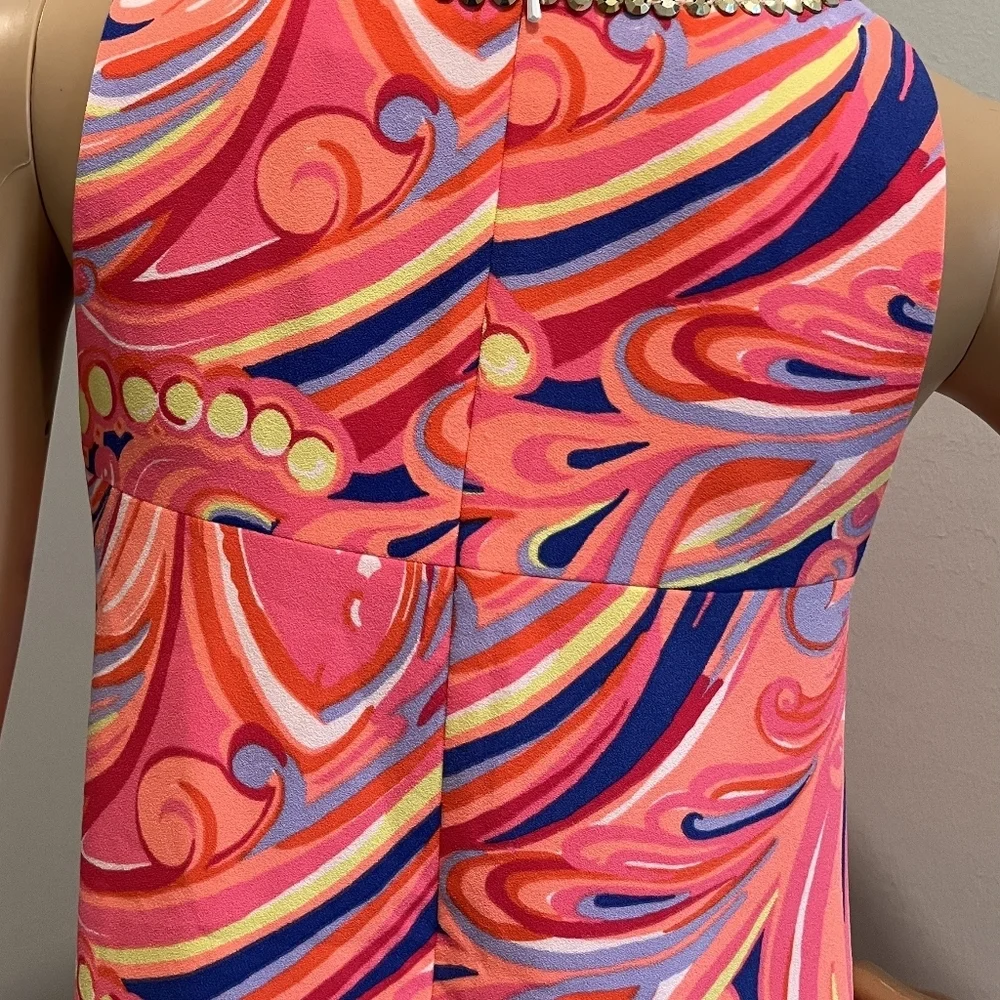Lilly Pulitzer "Mimi" Dress with Beading Detail in Size XS   NWT - Picture 9 of 15